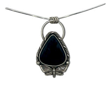 Obsidian Death Moth Pendant