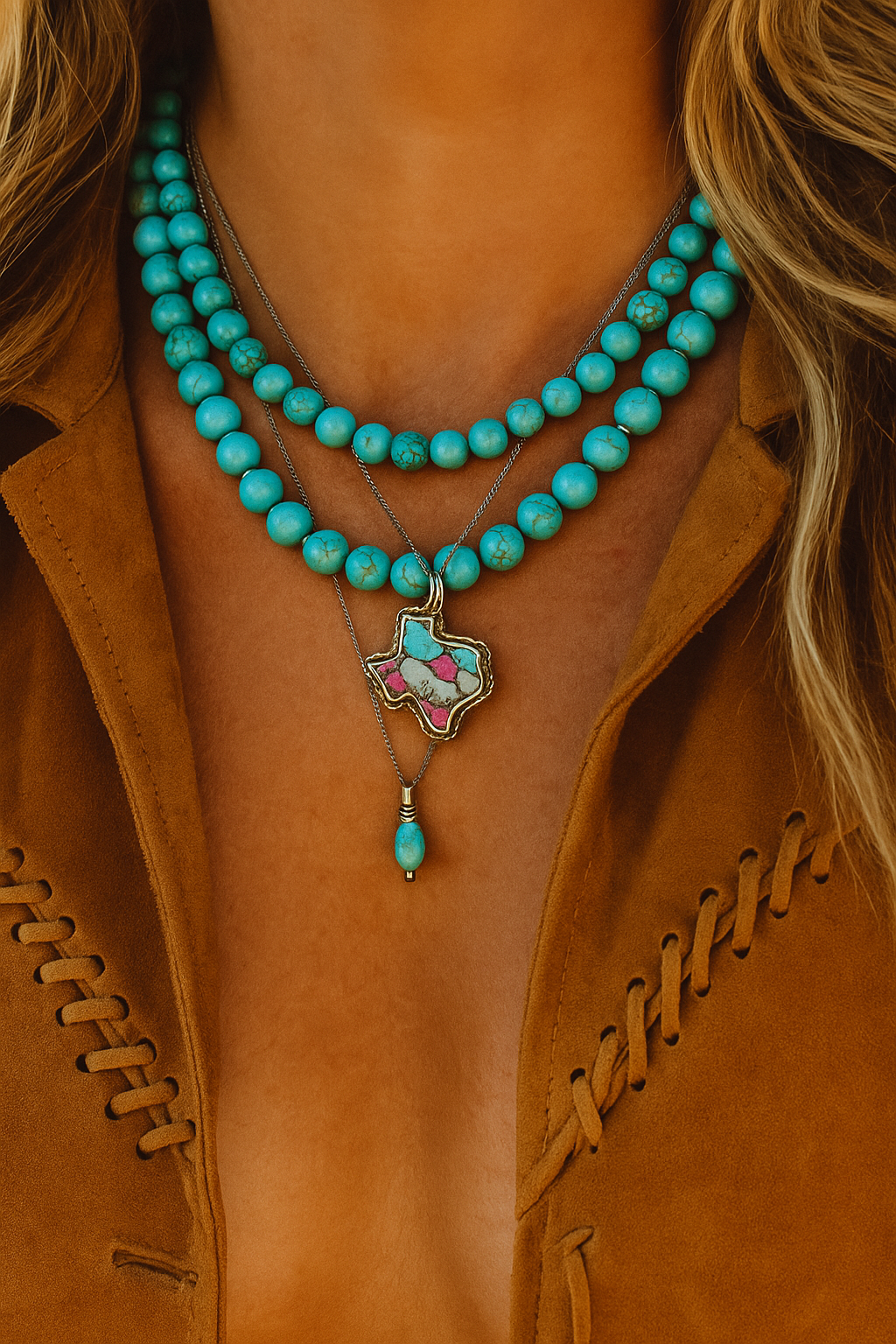 Dahlia Turquoise: Texas