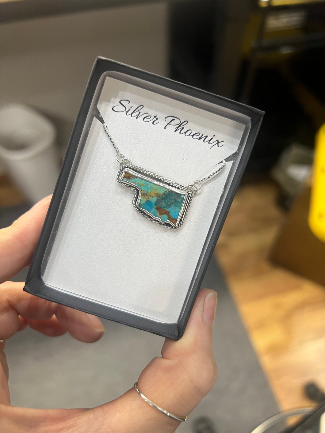 Custom: Kingman Turquoise Oklahoma