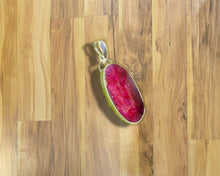 Ruby Beryl Pendant