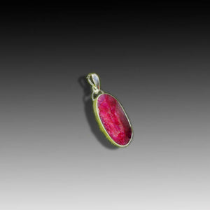 Ruby Beryl Pendant