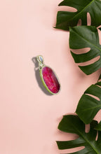 Ruby Beryl Pendant