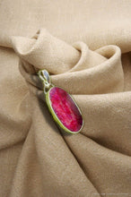 Ruby Beryl Pendant