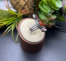 Carnelian Fox Statement Ring