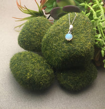 8mm Gallery Pendant with Coordinating Stud Earrings, Various Stones