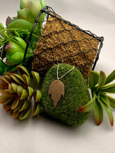 Bronze Leaf Pendant