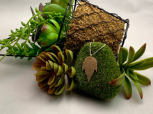 Bronze Leaf Pendant
