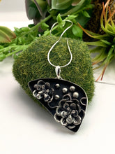 Hand-Cast Succulent Abstract Pendant