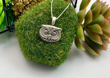 Sterling Silver Owl Pendant