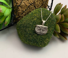 Sterling Silver Owl Pendant