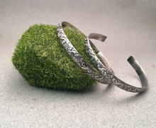 Cuff: Floral Scroll