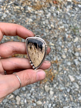 Fossilized Palm Root Pendant