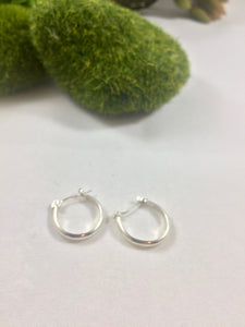 Polished Hoop Earrings