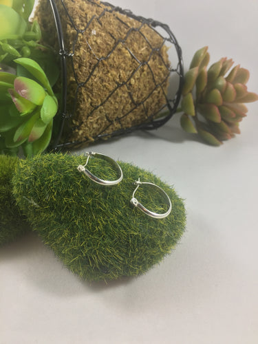 Polished Hoop Earrings