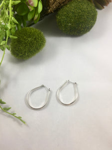 Polished Hoop Earrings
