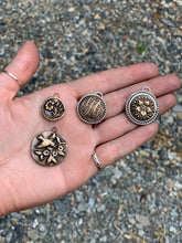 Bronze Floral Pendant