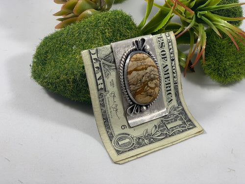 Money Clip: Landscape Jasper