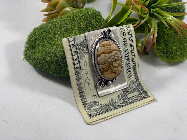 Money Clip: Landscape Jasper
