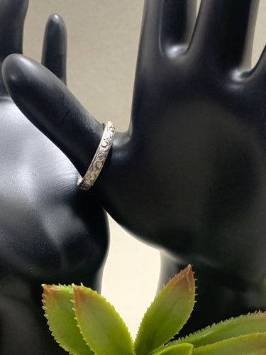 Acorn and Leaves Stacking Ring