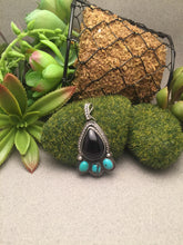 Amethyst with Turquoise Pendant
