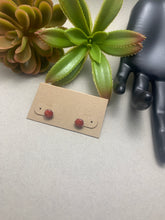 6mm Post Earrings: Various Stones Available