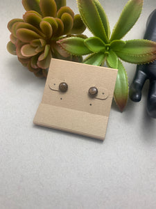 6mm Post Earrings: Various Stones Available
