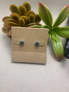 6mm Post Earrings: Various Stones Available