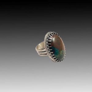 Bloodstone with Triple-Split Shank