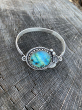 Cuff: Labradorite with Flower Detailing