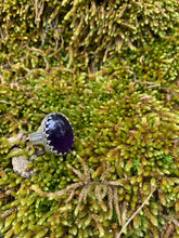 Amethyst with Floral Band