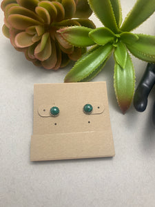 6mm Post Earrings: Various Stones Available