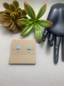 6mm Post Earrings: Various Stones Available