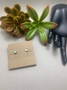 6mm Post Earrings: Various Stones Available