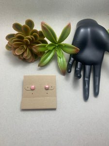 6mm Post Earrings: Various Stones Available