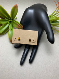 4x6mm Post Earrings: Various Stones Available