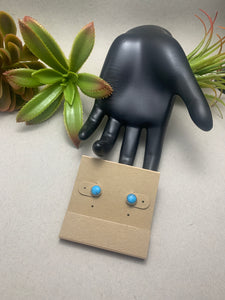 6mm Post Earrings: Various Stones Available